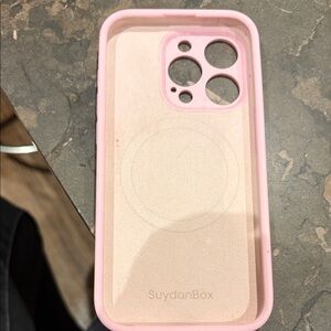 iphone 15 Pro Pink Phone Case